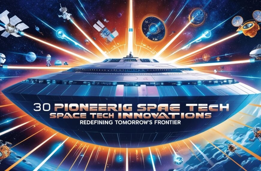 30 Pioneering Space Tech Innovations Redefining Tomorrow's Frontier