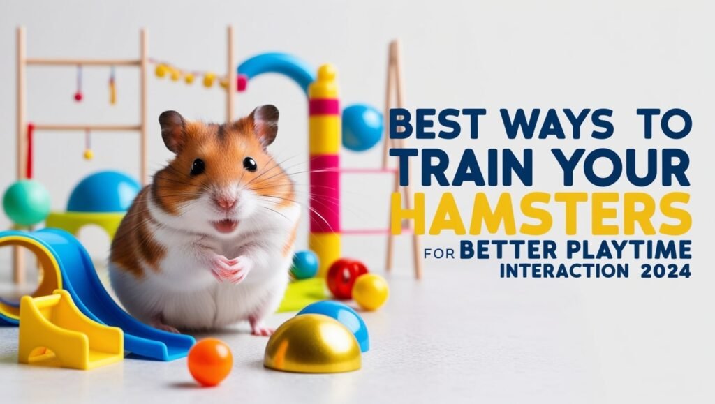 Best Ways to Train Your Hamsters for Better Playtime Interaction 2024