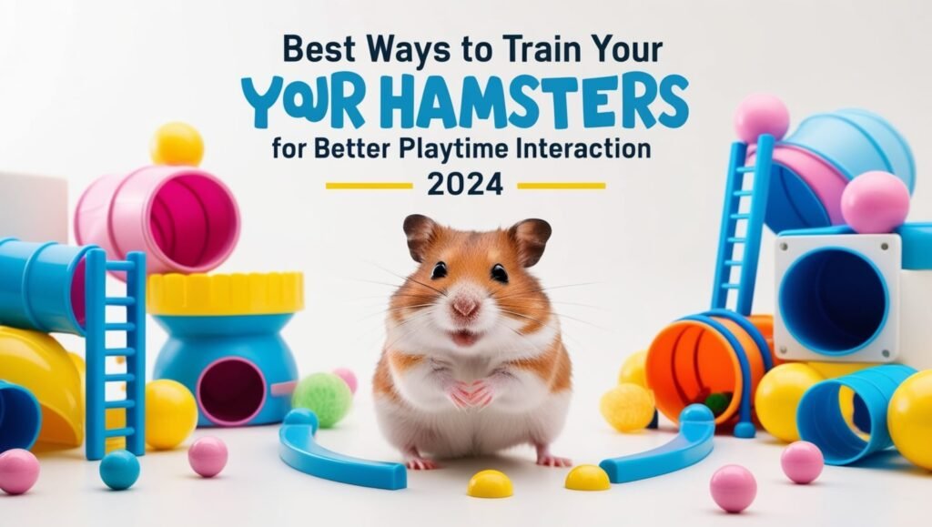 Best Ways to Train Your Hamsters for Better Playtime Interaction 2024