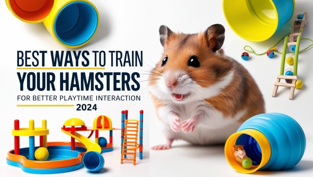 Best Ways to Train Your Hamsters for Better Playtime Interaction 2024