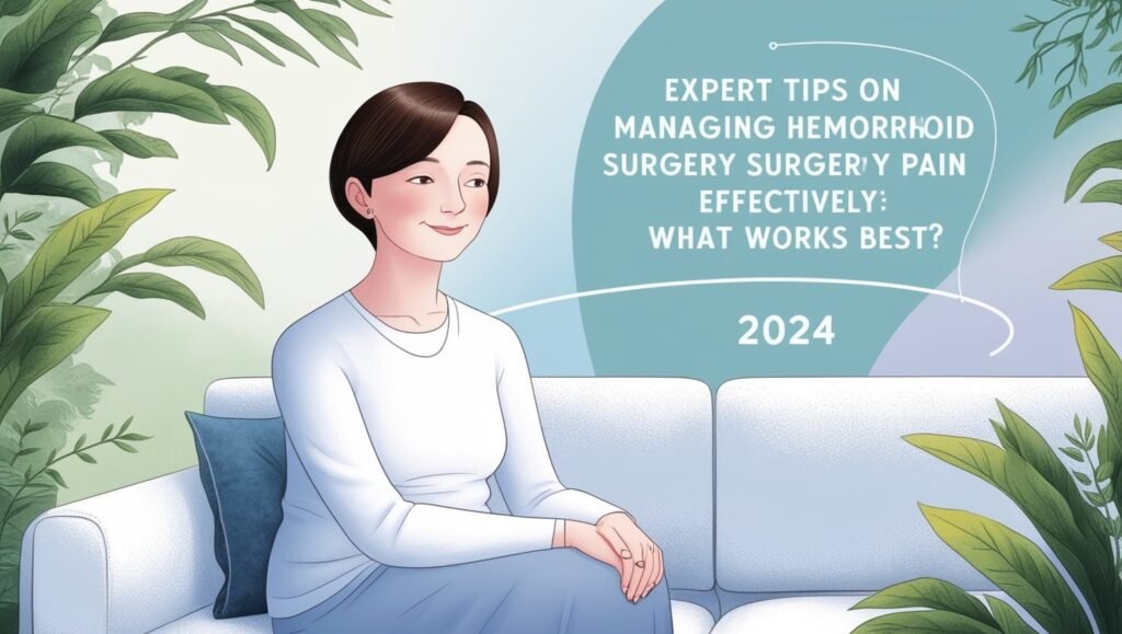 Expert Tips on Managing Hemorrhoid Surgery Pain Effectively What Works Best 2024
