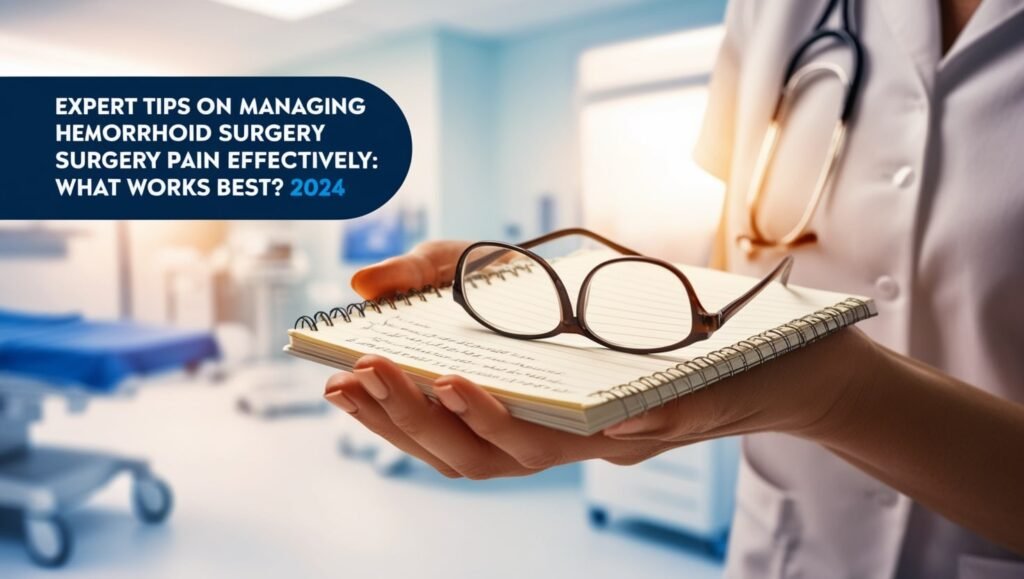 Expert Tips on Managing Hemorrhoid Surgery Pain Effectively What Works Best 2024