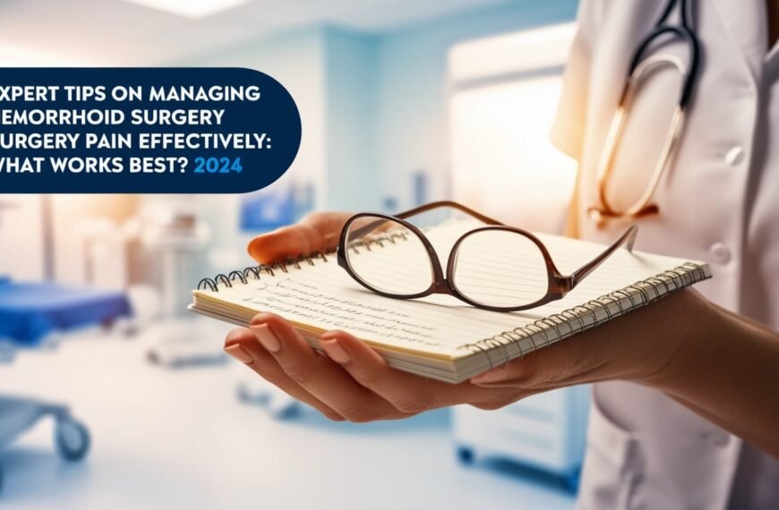 Expert Tips on Managing Hemorrhoid Surgery Pain Effectively What Works Best 2024