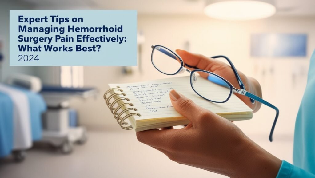 Expert Tips on Managing Hemorrhoid Surgery Pain Effectively What Works Best 2024