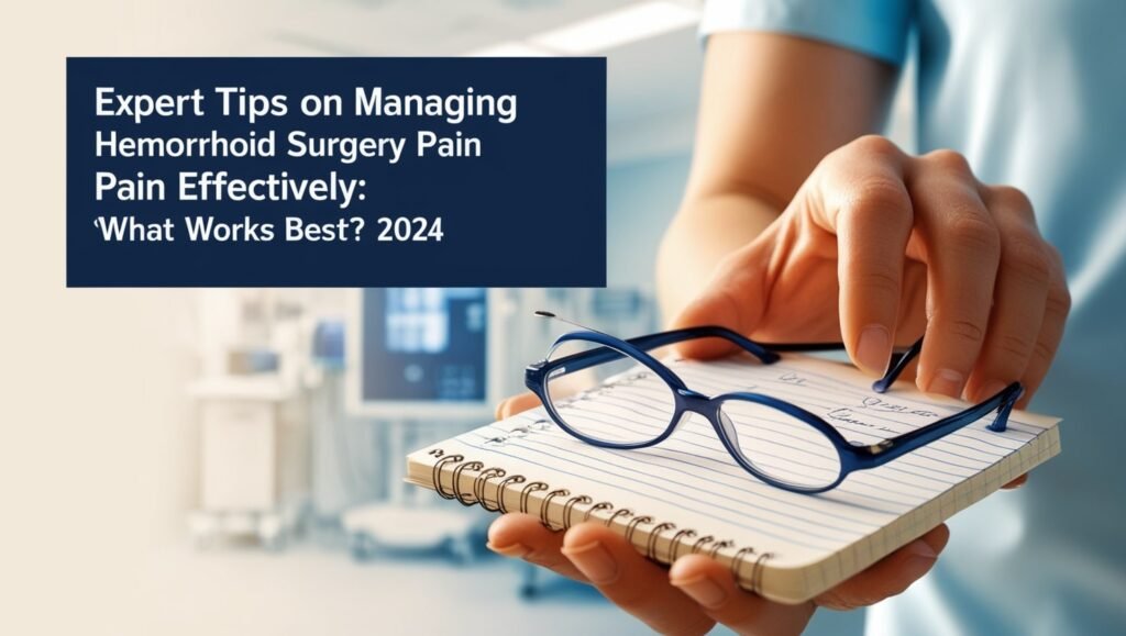 Expert Tips on Managing Hemorrhoid Surgery Pain Effectively What Works Best 2024