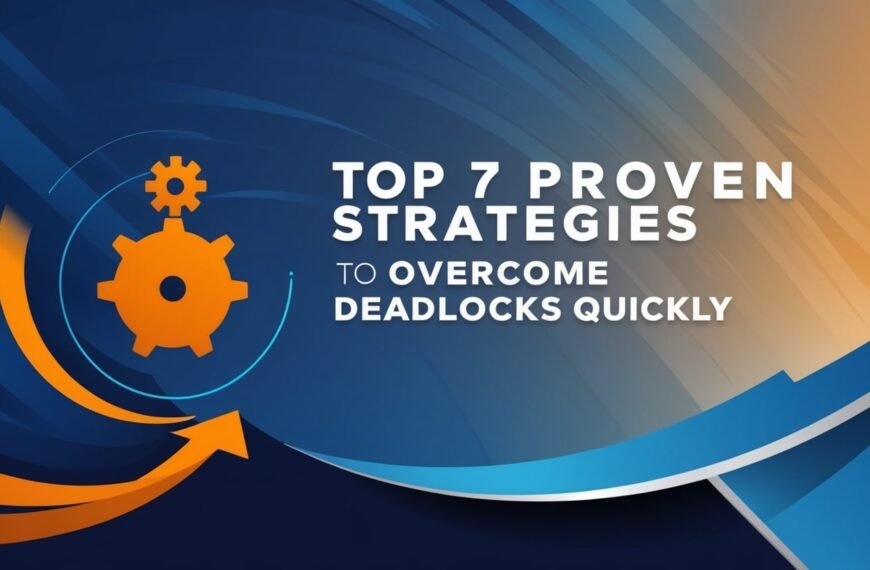 Top 7 Proven Strategies to Overcome Deadlock Quickly