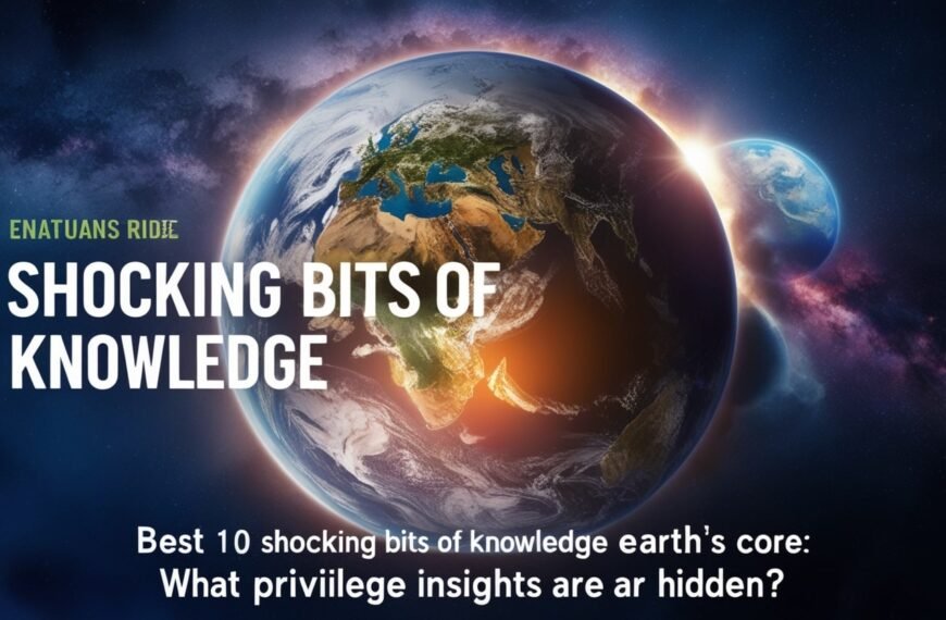 Best 10 Shocking Bits of knowledge Around Earth’s Core What Privileged insights Are Hidden