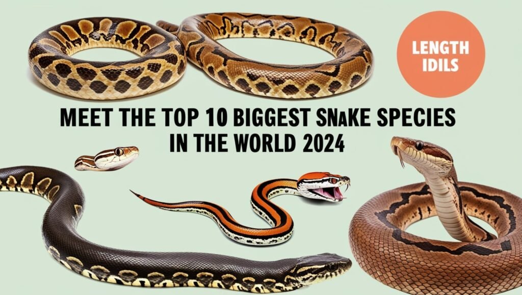 Meet the Top 10 Biggest Snake Species in the World 2024