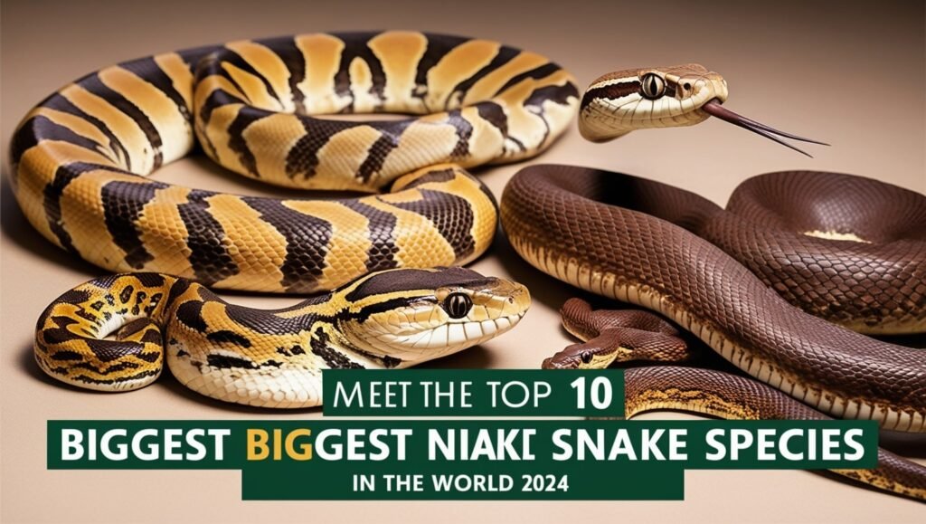 Meet the Top 10 Biggest Snake Species in the World 2024