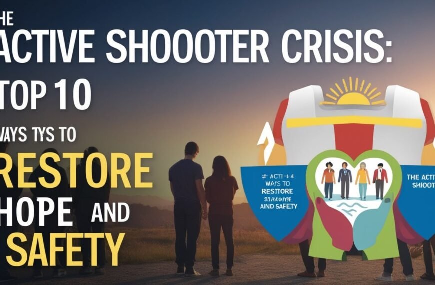The Active Shooter Crisis: Top 10 Ways to Restore Hope and Safety