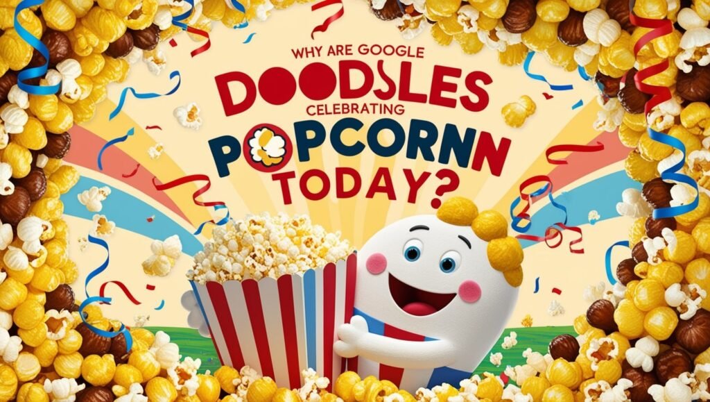 Why Are Google Doodles Celebrating Popcorn Today?